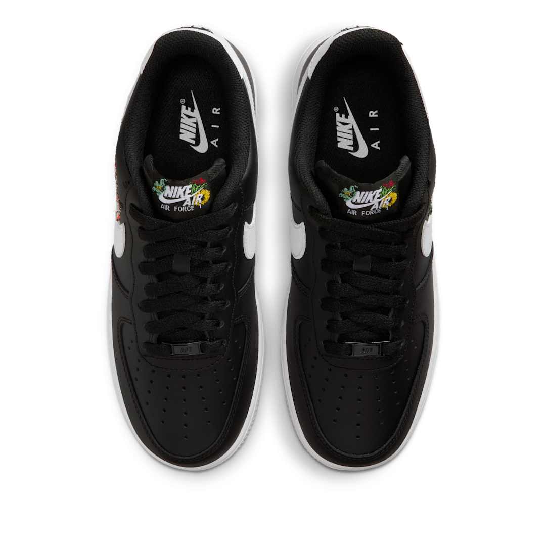 Nike Air Force 1 Low Premium Now Accepting All Flowers Black - Sneak