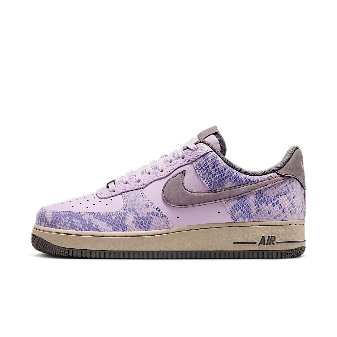 Nike Air Force 1 Low Purple Snakeskin, Doll/Taupe Grey-Cave Stone (HF2898-500)