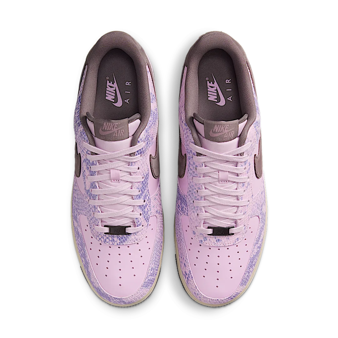 Nike Air Force 1 Low Purple Snakeskin, Doll/Taupe Grey-Cave Stone (HF2898-500)