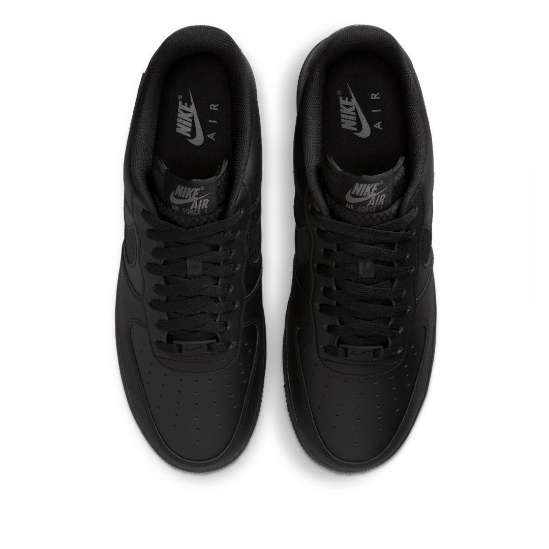 Nike Air Force 1 Low SE Triple Black Ripstop