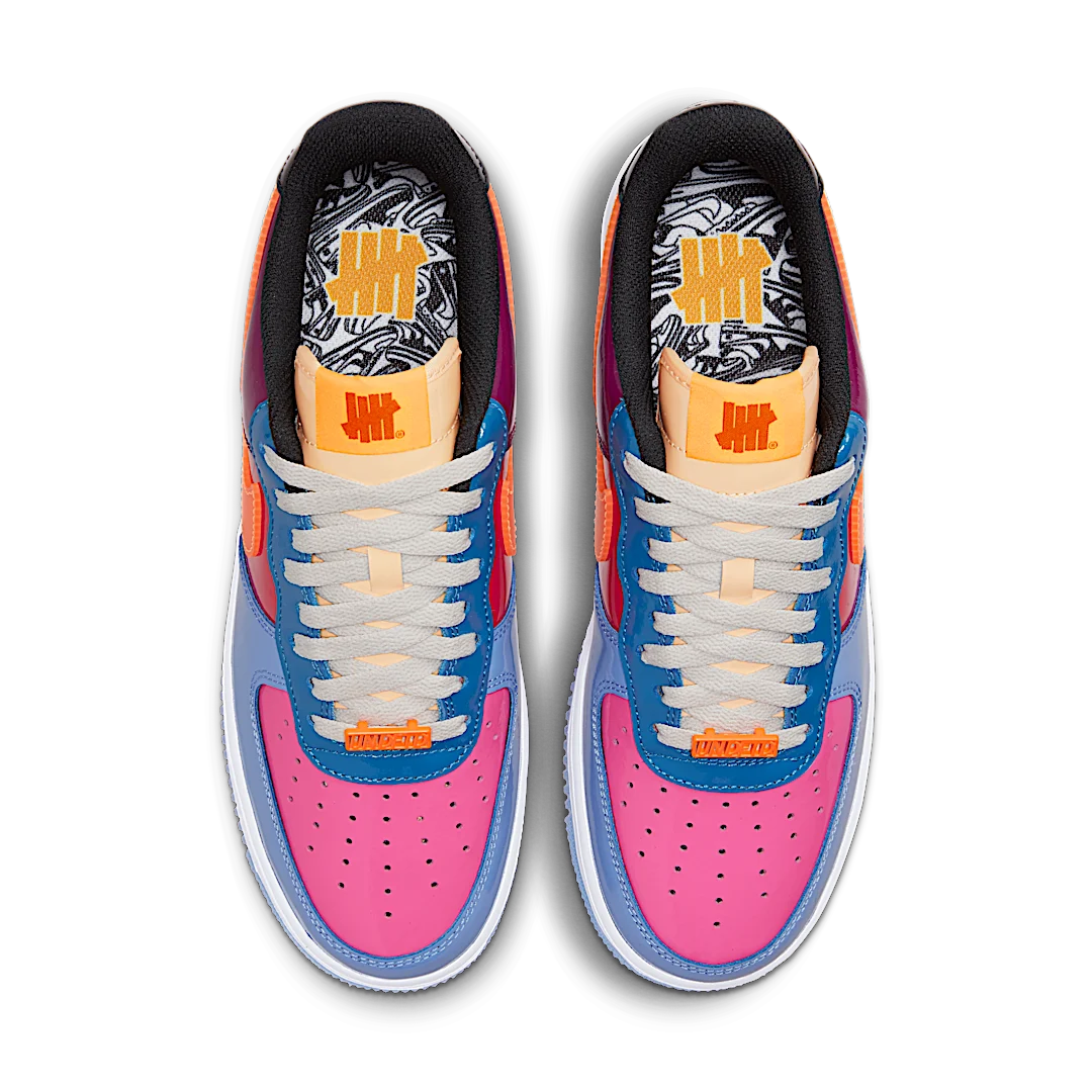Nike Air Force 1 Low SP Undefeated Multi-Patent Total Orange, Polar/Total Orange-Multi-Color (DV5255-400)