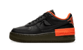 Nike Air Force 1 Low Shadow Black Hyper Crimson Cargo Khaki