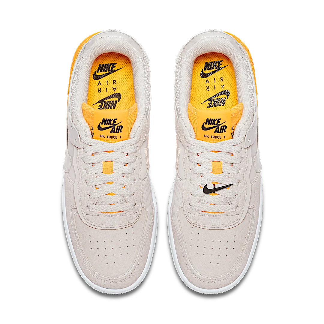 Nike Air Force 1 Low Shadow Vast Grey Laser Orange, Vast Grey/Laser Orange-White-Vast Grey (CU3446-001)