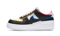 Nike Air Force 1 Low Shadow White Black Multi-Color