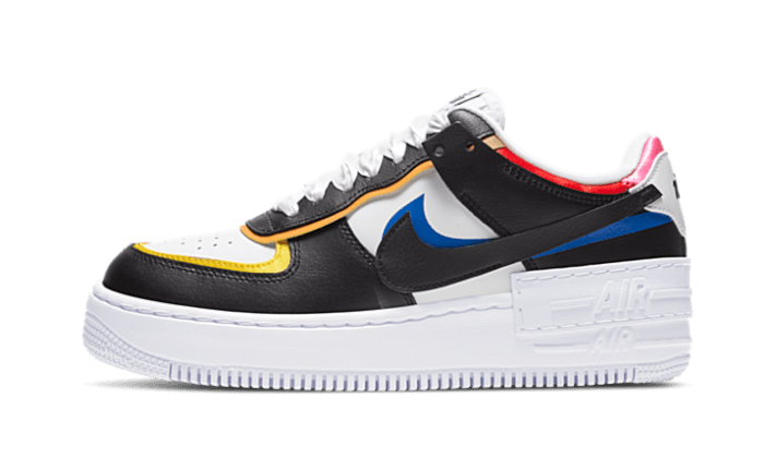 Nike Air Force 1 Low Shadow White Black Multi-Color