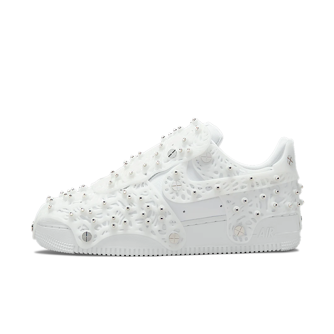 Nike Air Force 1 Low Swarovski Retroreflective Crystals White, White/White/White (CV7668-100)