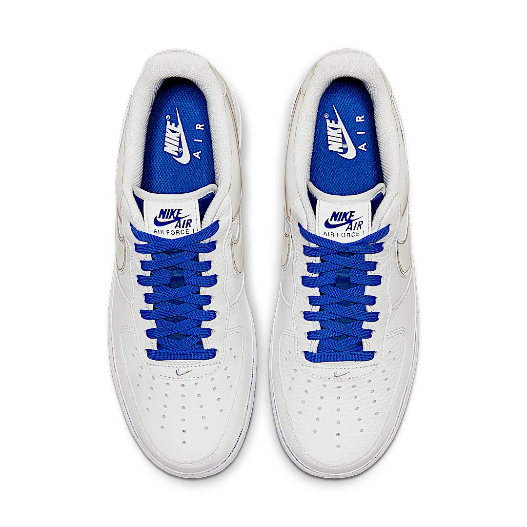 Nike Air Force 1 Low Uninterrupted More Than an Athlete, White/White-Game Royal (CQ0494-100)