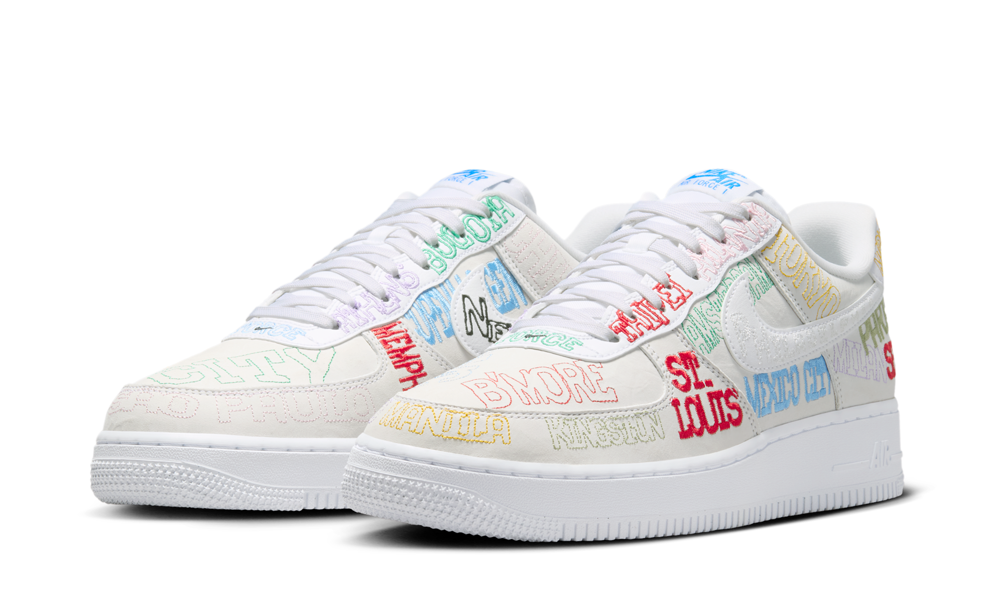 Nike Air Force 1 Low World Tour White