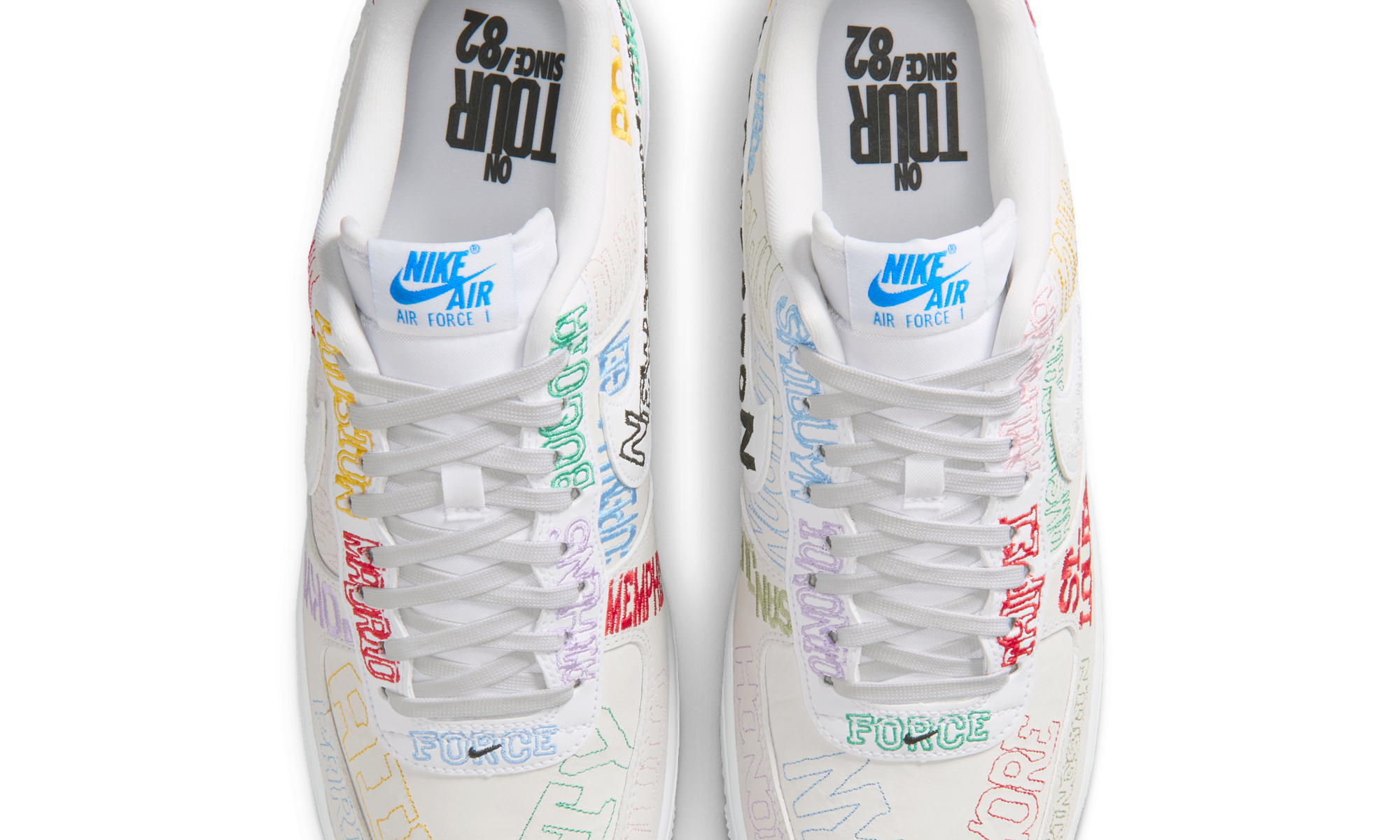 Nike Air Force 1 Low World Tour White