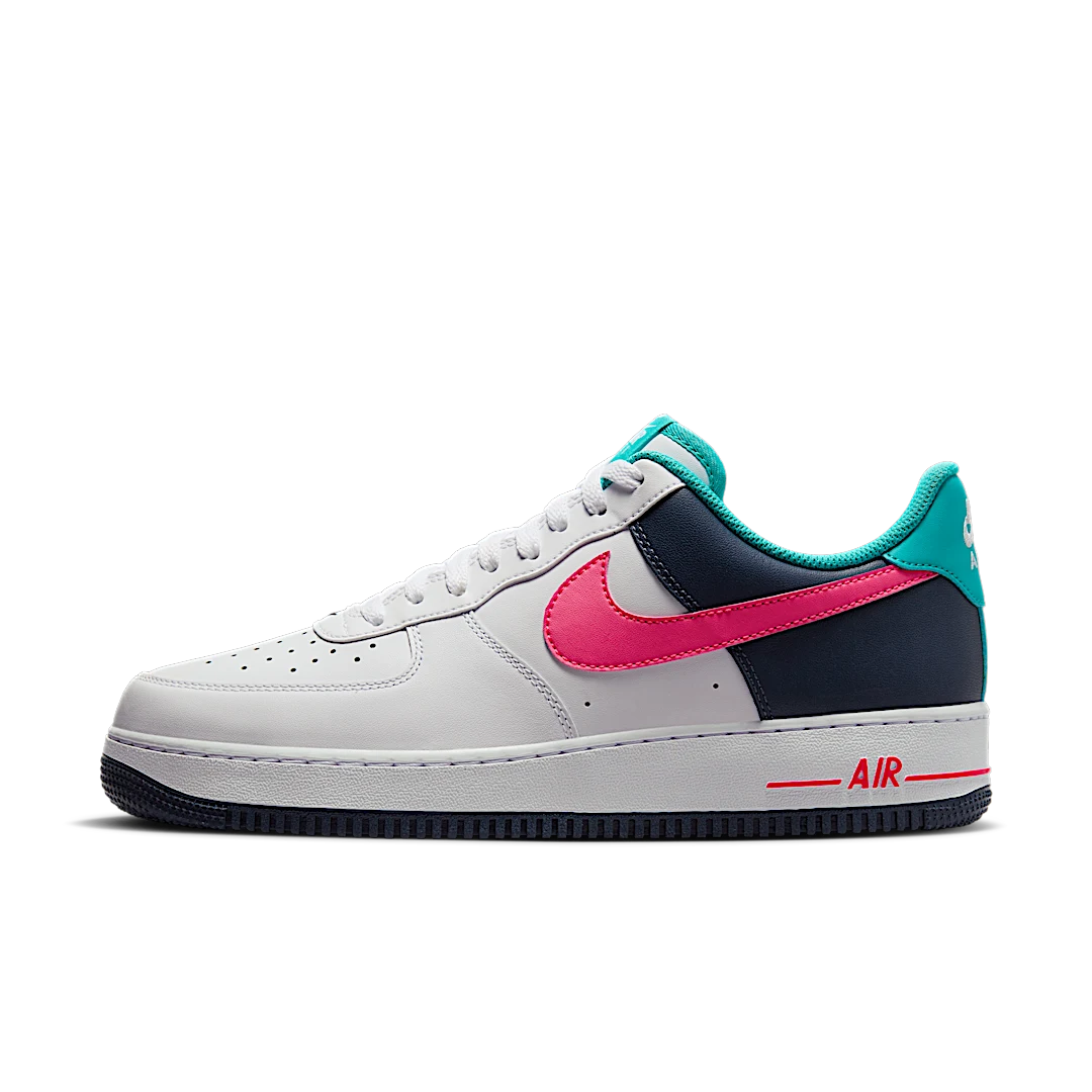 Nike Air Force 1 Low '07 90's Neon, Neon Blue/Teal/Green/Gold (HF4849-100)