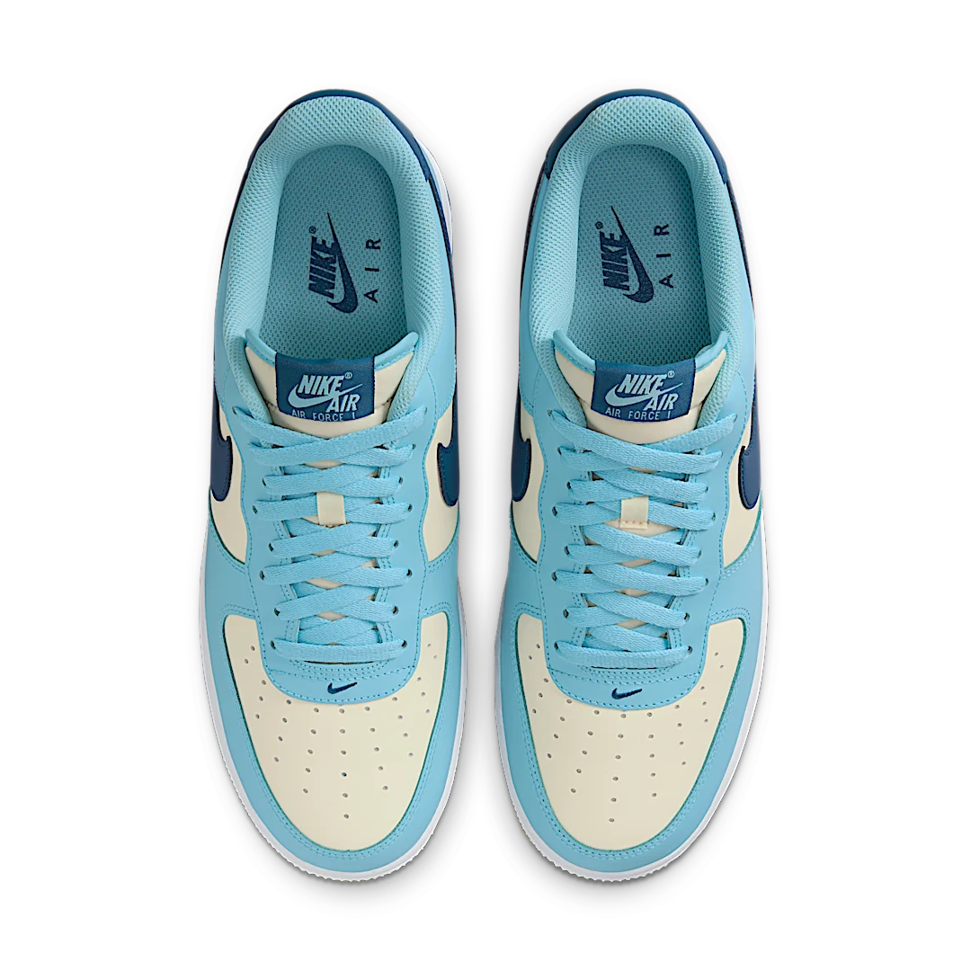 Nike Air Force 1 Low '07 Aquarius Blue Coconut Milk, Aquarius Blue/Court Blue/Coconut Milk (HF4837-407)