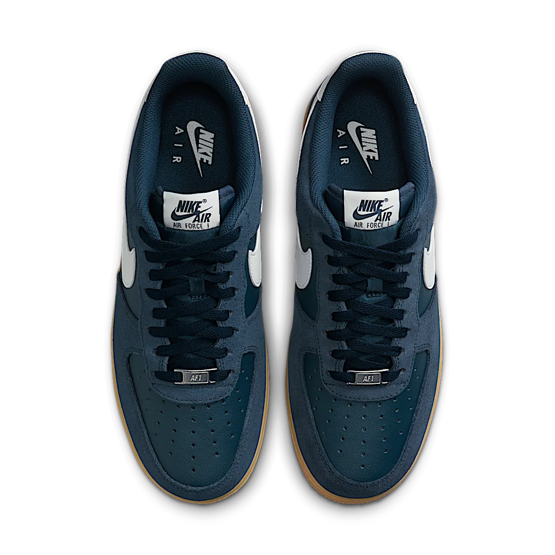 Nike Air Force 1 Low '07 LV8 Armory Navy Gum, Armory Navy/Gum Light Brown/Summit White (FQ8714-400)