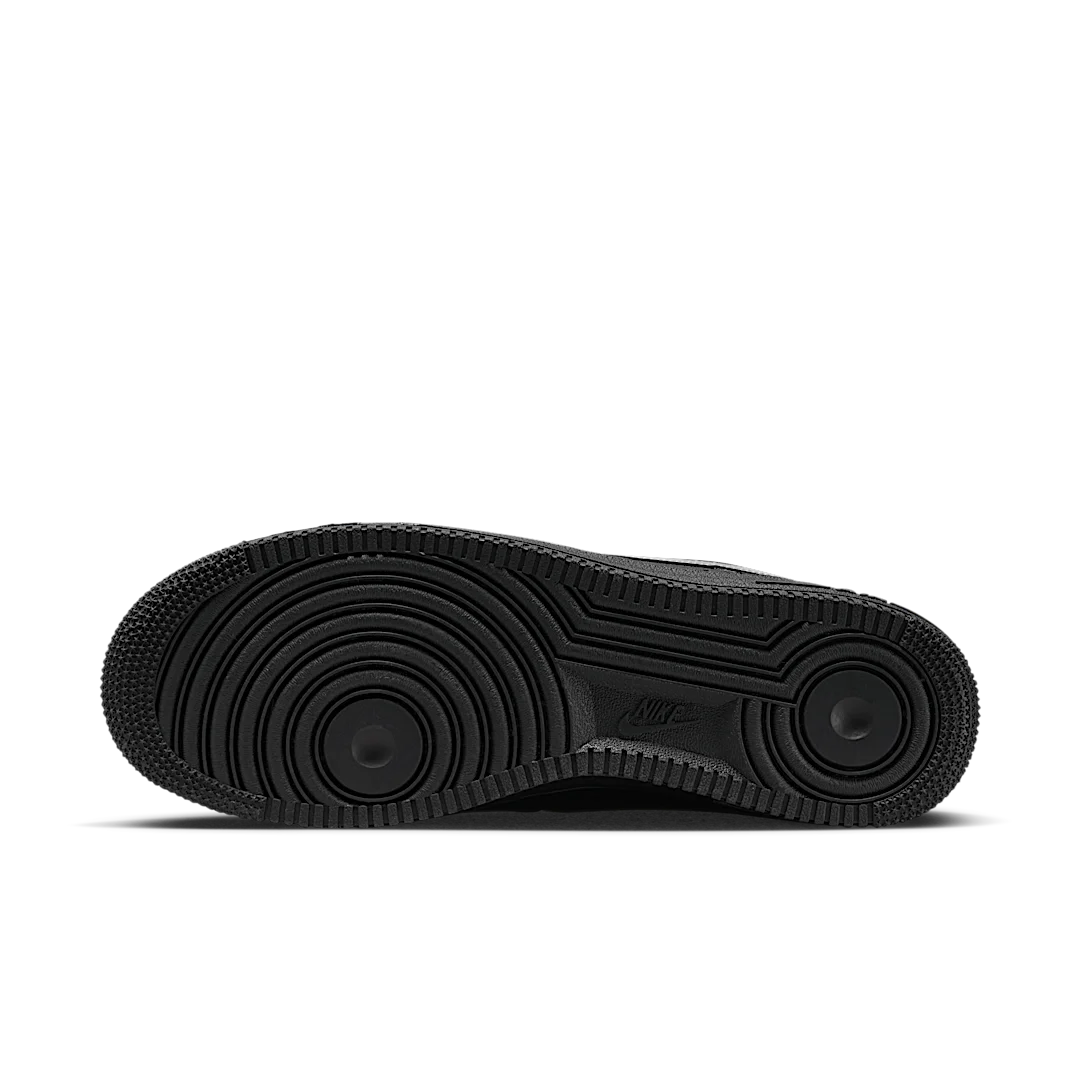 Nike Air Force 1 Low '07 LV8 Black Metallic Silver, Black/Metallic Silver (DX8967-001)