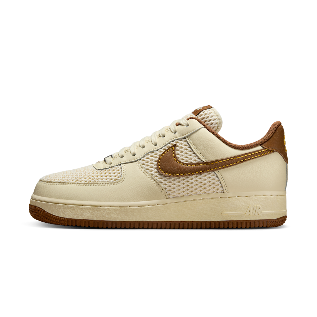 Nike Air Force 1 Low '07 LV8 Coconut Milk Canyon Gold Light British Tan, Coconut Milk/Canyon Gold/Light British Tan (IB7719-113)