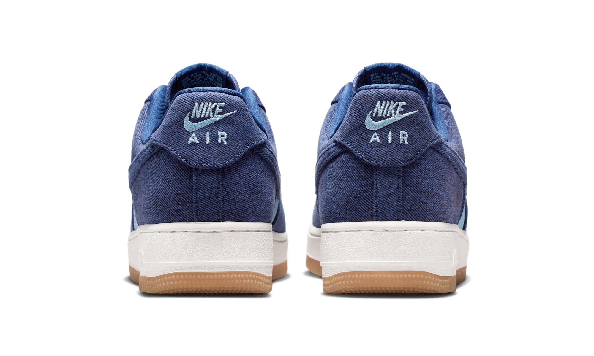 Nike Air Force 1 Low '07 LV8 Denim Navy Worn Blue