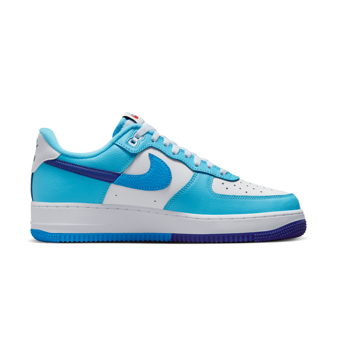Nike Air Force 1 Low '07 LV8 Split Light Photo Blue Deep Royal - Sneak