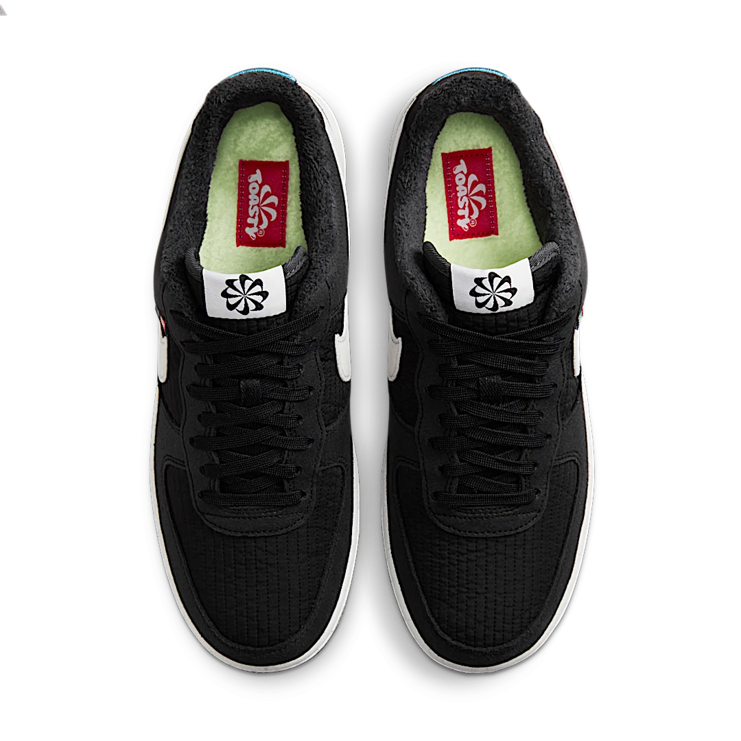Nike Air Force 1 Low '07 LV8 Toasty Black White, Black/White/Sail (DC8871-001)