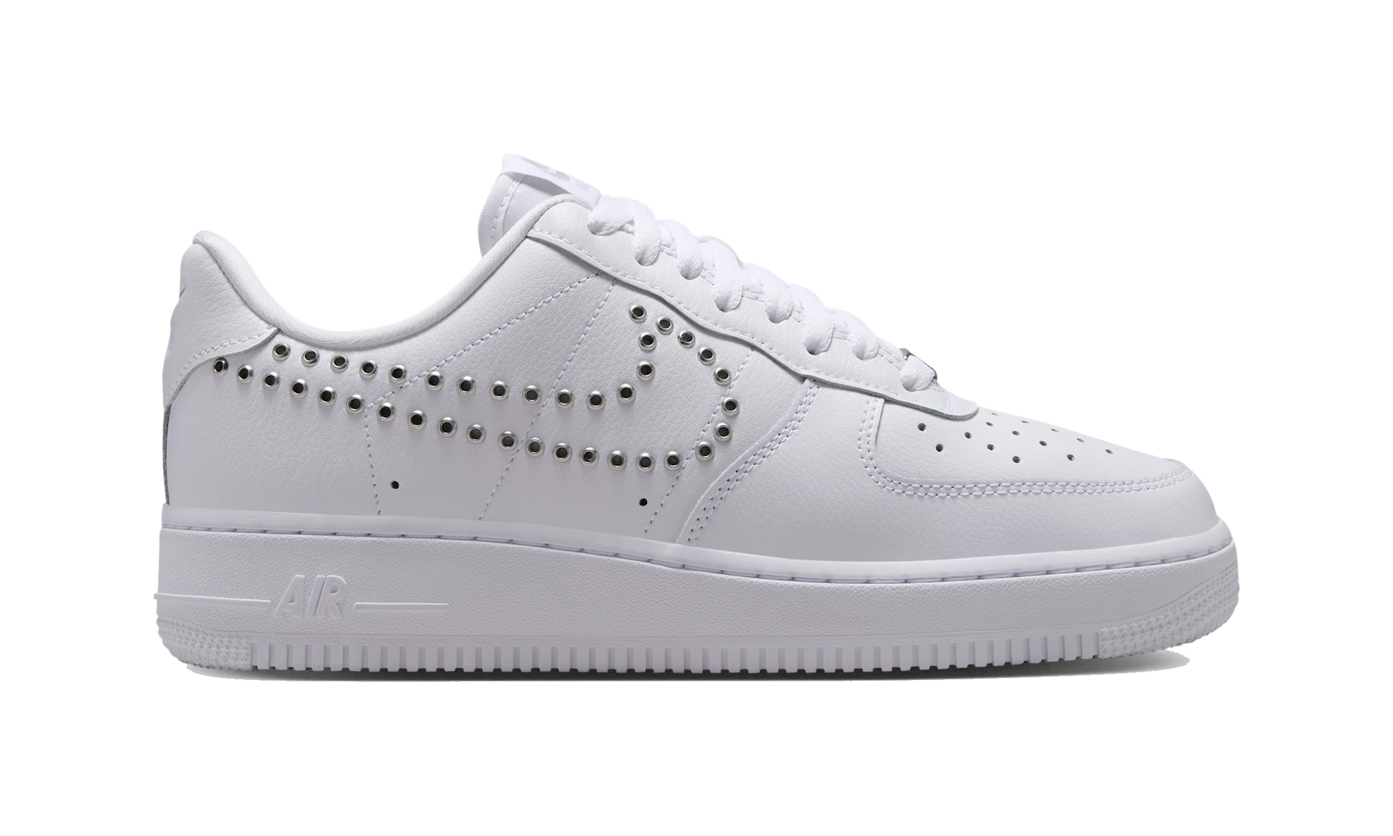 Nike Air Force 1 Low '07 LV8 Triple White Metallic Silver