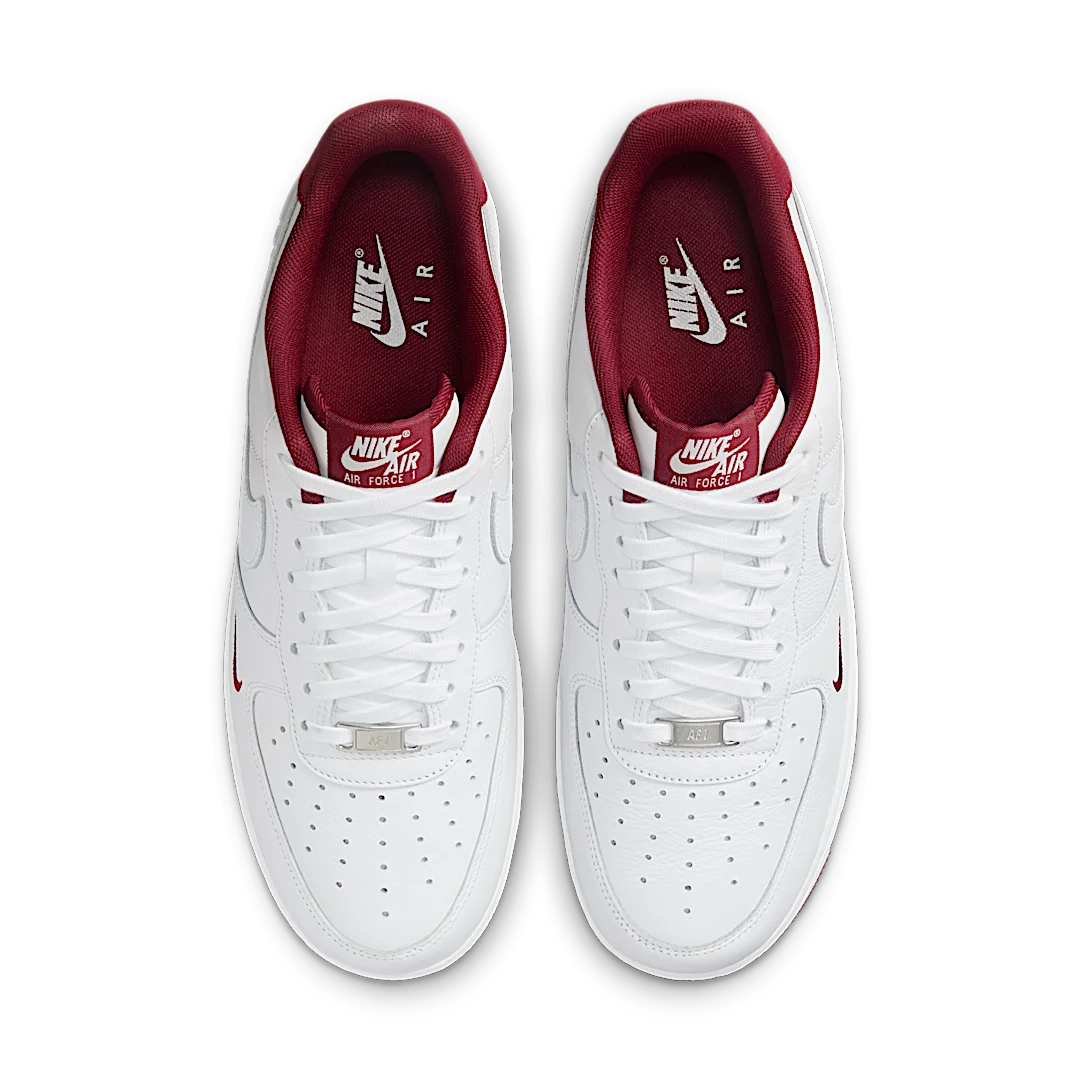 Nike Air Force 1 Low '07 LV8 White Team Red, White/White/Team Red (HM9483-100)