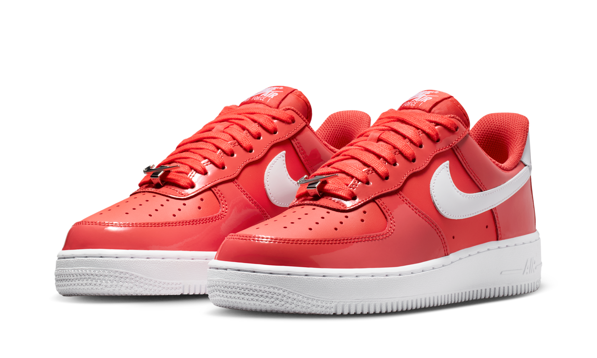Nike Air Force 1 Low '07 Patent Light Crimson White