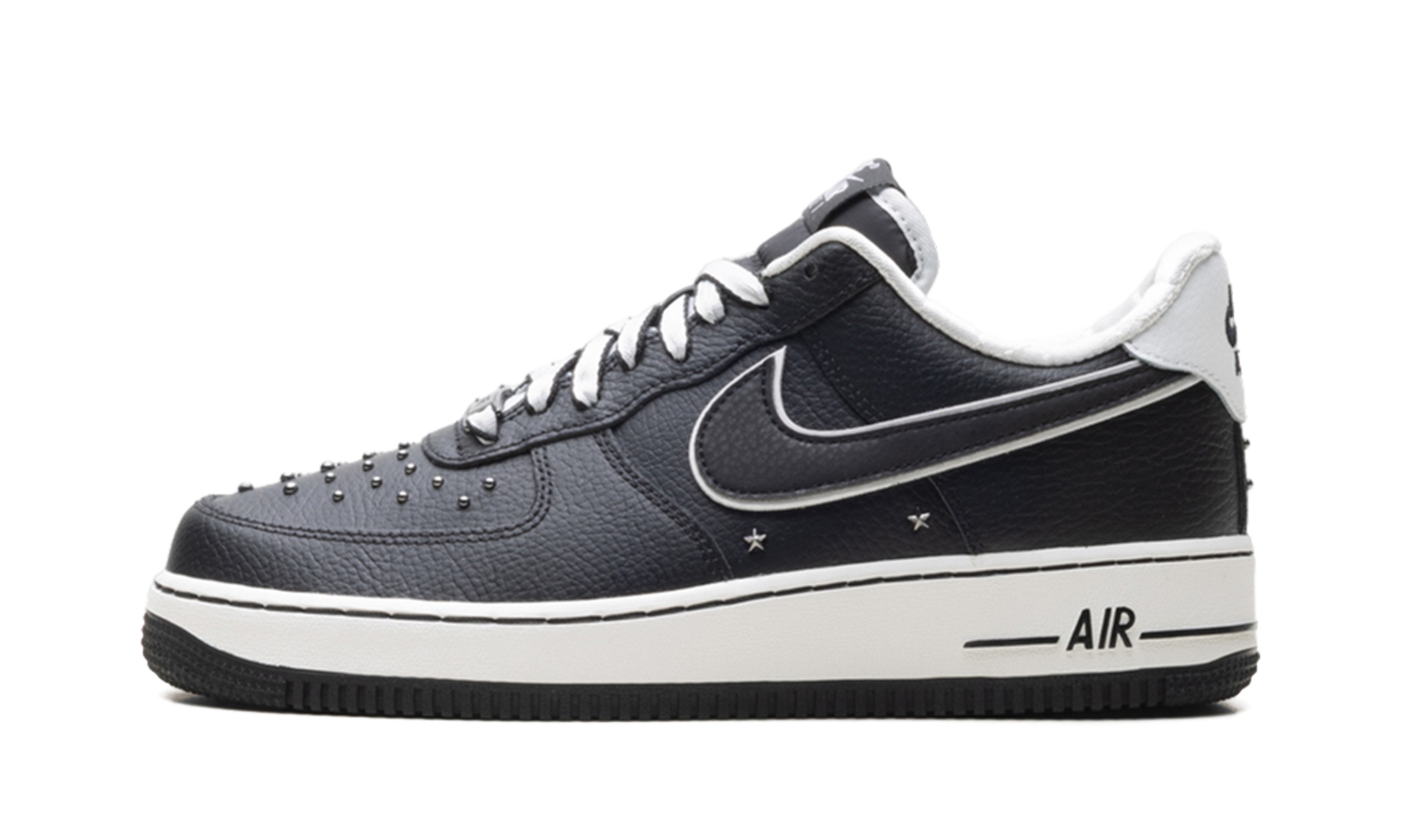Nike Air Force 1 Low '07 Premium Black White Metallic Dark Grey