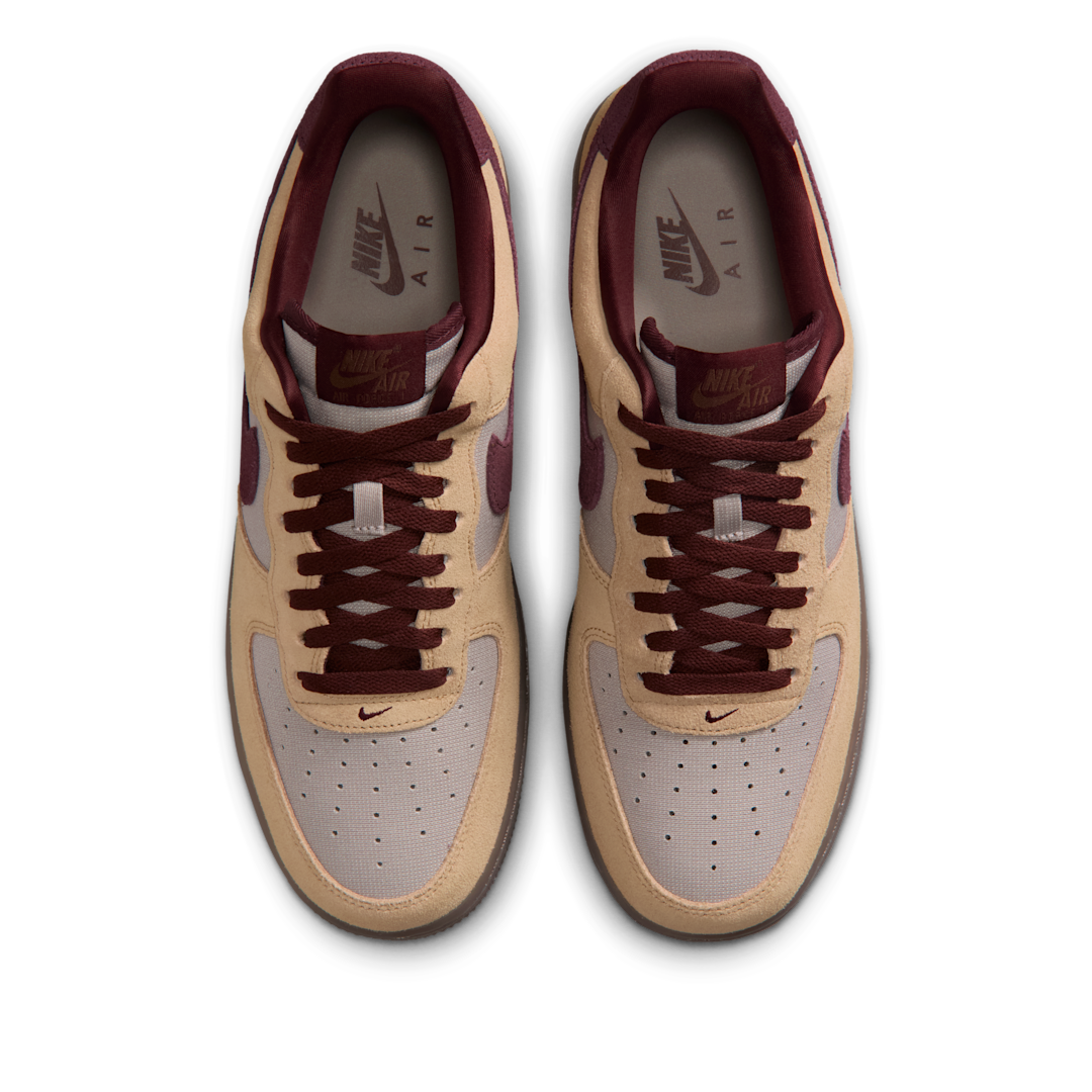 Nike Air Force 1 Low '07 Premium Linen Moon Particle Burgundy - Sneak