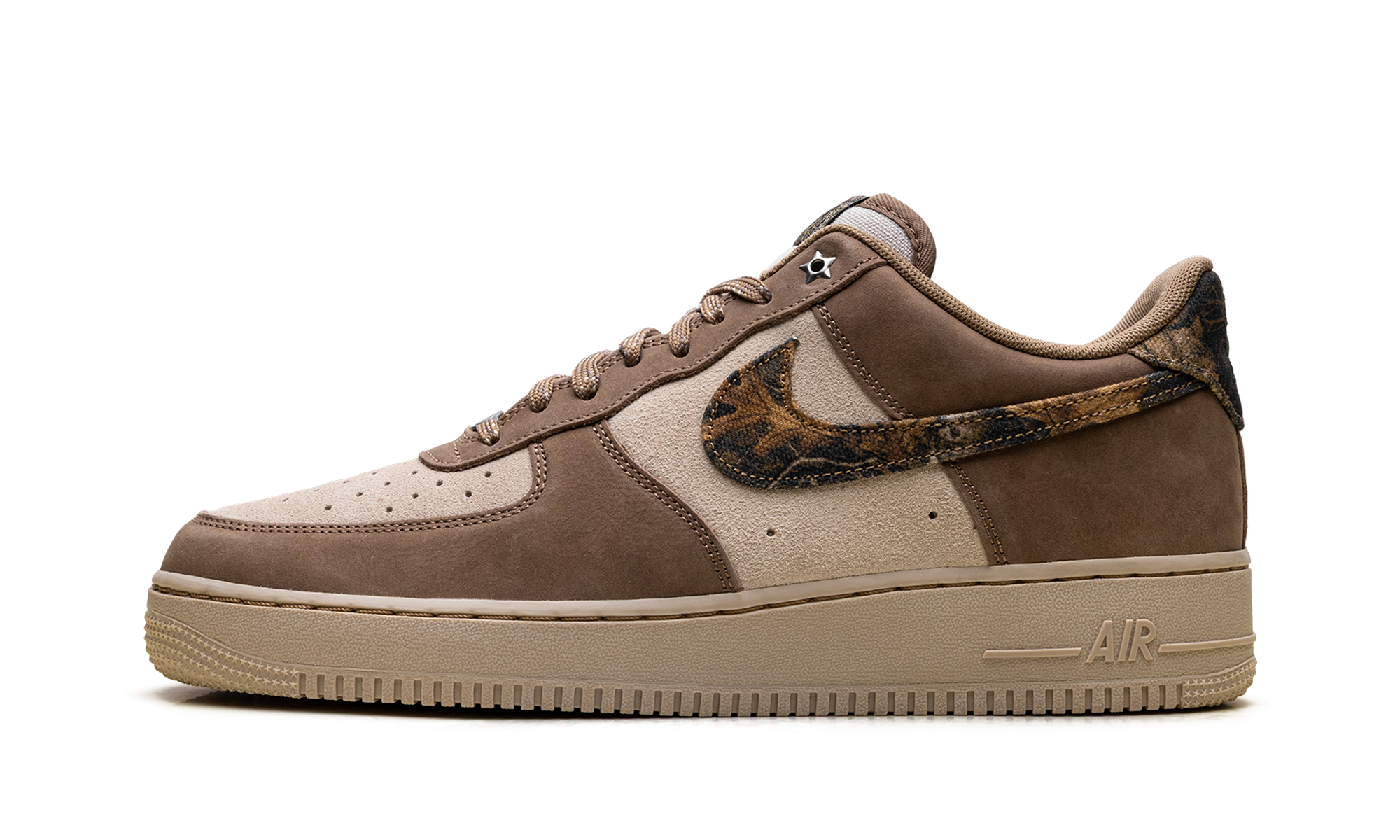 Nike Air Force 1 Low '07 Realtree Rattan Rocky Tan Seal Brown Camo