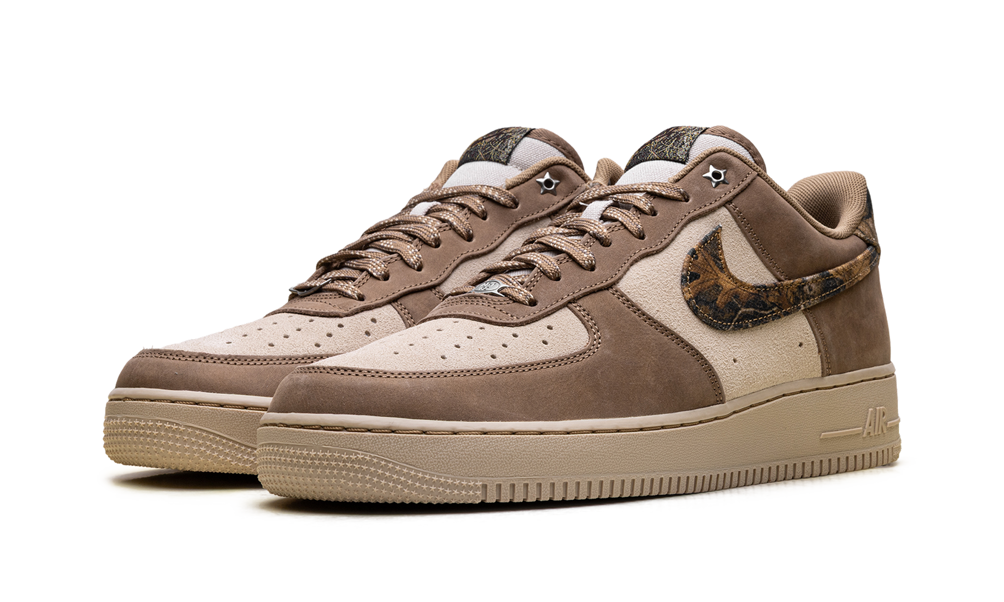 Nike Air Force 1 Low '07 Realtree Rattan Rocky Tan Seal Brown Camo