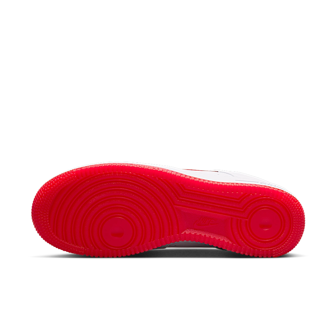 Nike Air Force 1 Low '07 Retro Color of the Month Jewel Swoosh University Red, White/University Red (FN5924-101)