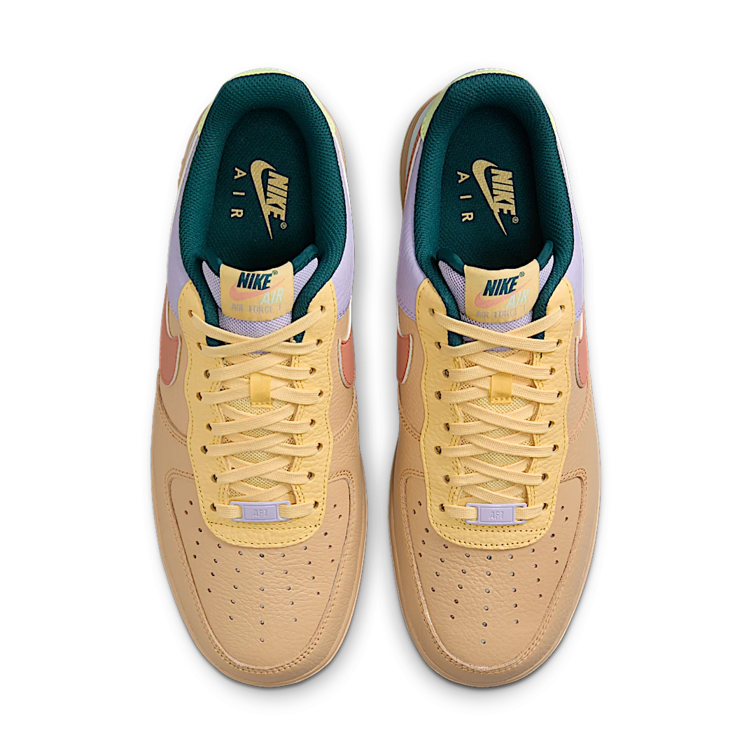 Nike Air Force 1 Low '07 Sesame Hydrangeas Soft Yellow Apricot Agate, Sesame/Hydrangeas/Soft Yellow/Apricot Agate (IB4493-252)