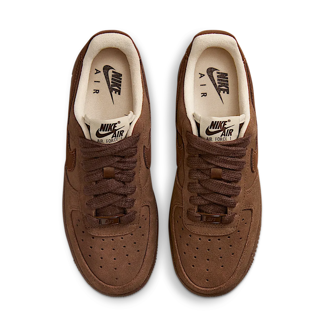 Nike Air Force 1 Low '07 Suede Cacao Wow, Cacao Wow/Cacao Wow/Sanddrift (FQ8901-259)