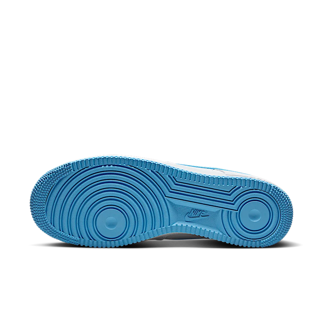 Nike Air Force 1 Low '07 White Aquarius Blue, White/White/Aquarius Blue (FQ4296-100)
