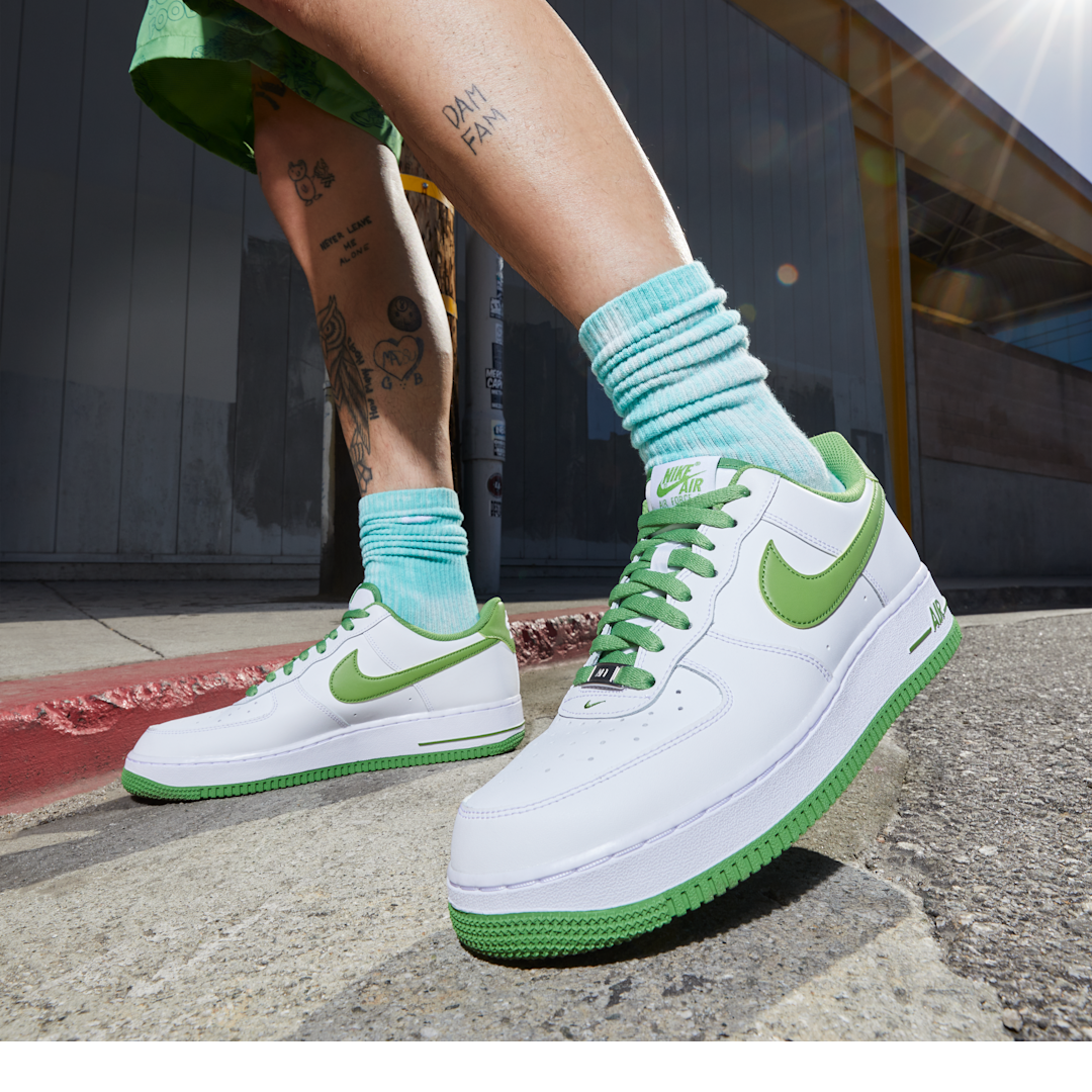 Nike Air Force 1 Low '07 White Chlorophyll - Sneak