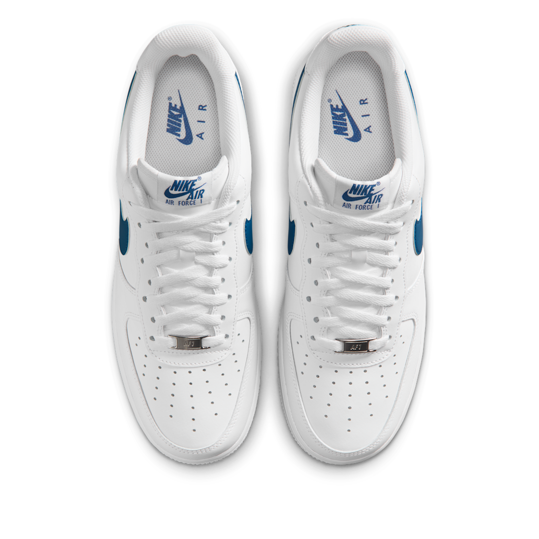 Nike Air Force 1 Low '07 White Court Blue - Sneak