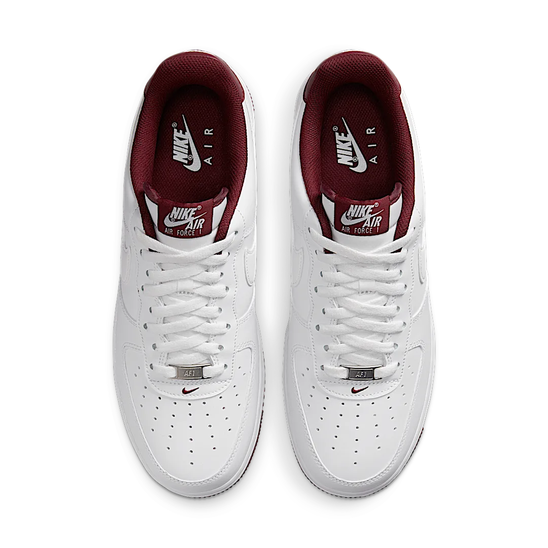Nike Air Force 1 Low '07 White Dark Beetroot, White/Dark Beetroot/White (DH7561-106)