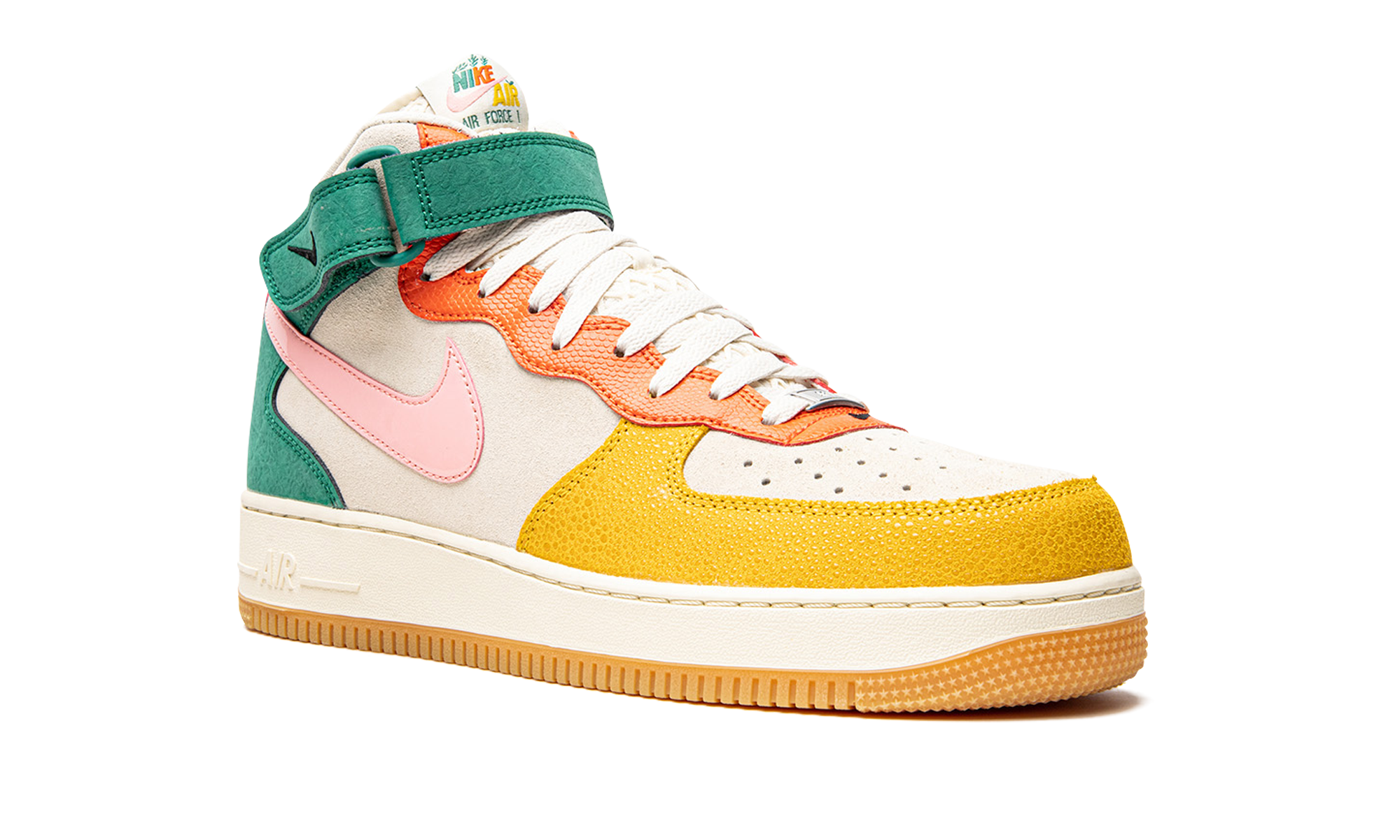 Nike Air Force 1 Mid NH Vivid Sulfur Rush Orange