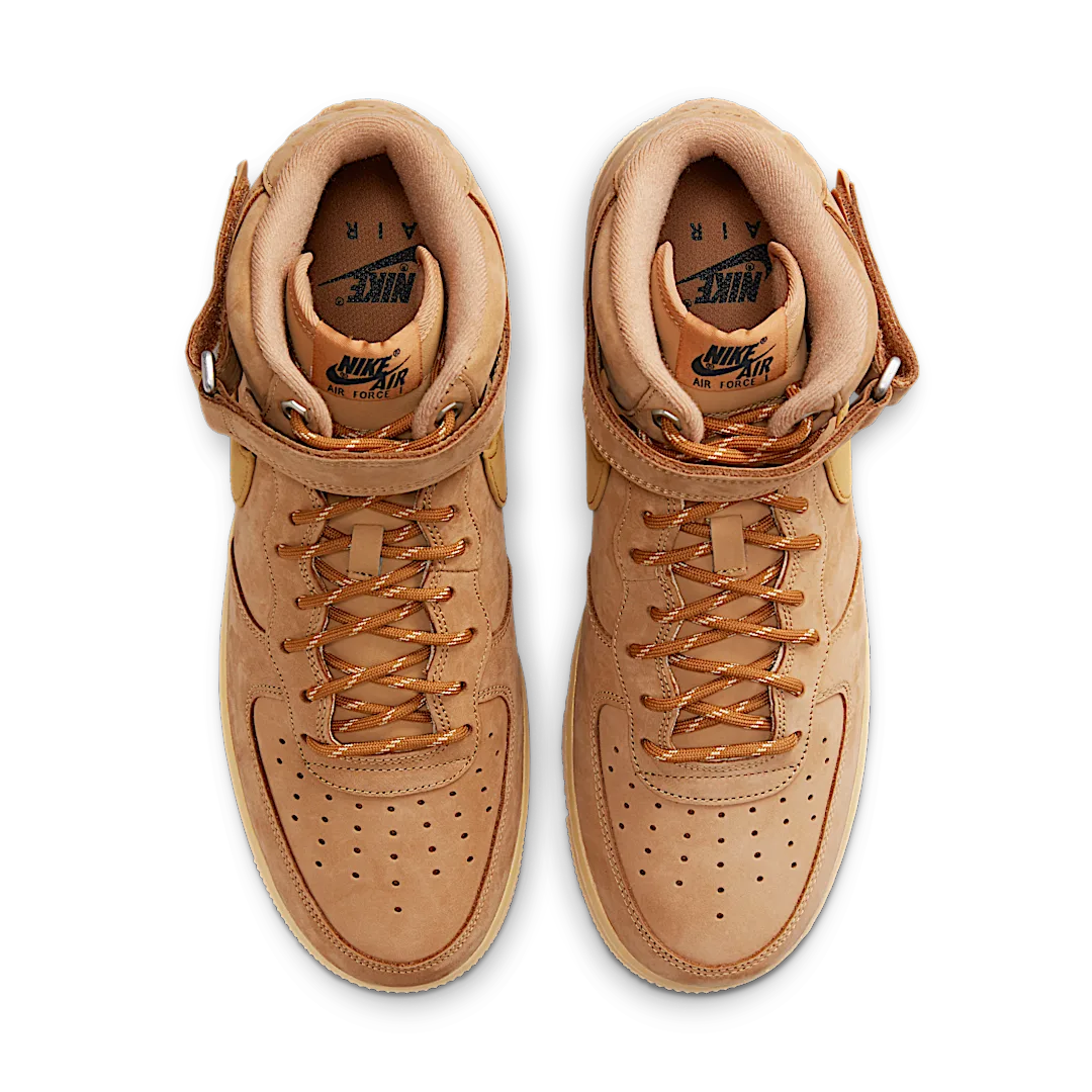 Nike Air Force 1 Mid '07 Flax, Flax/Gum Light Brown/Black/Wheat (DJ9158-200)