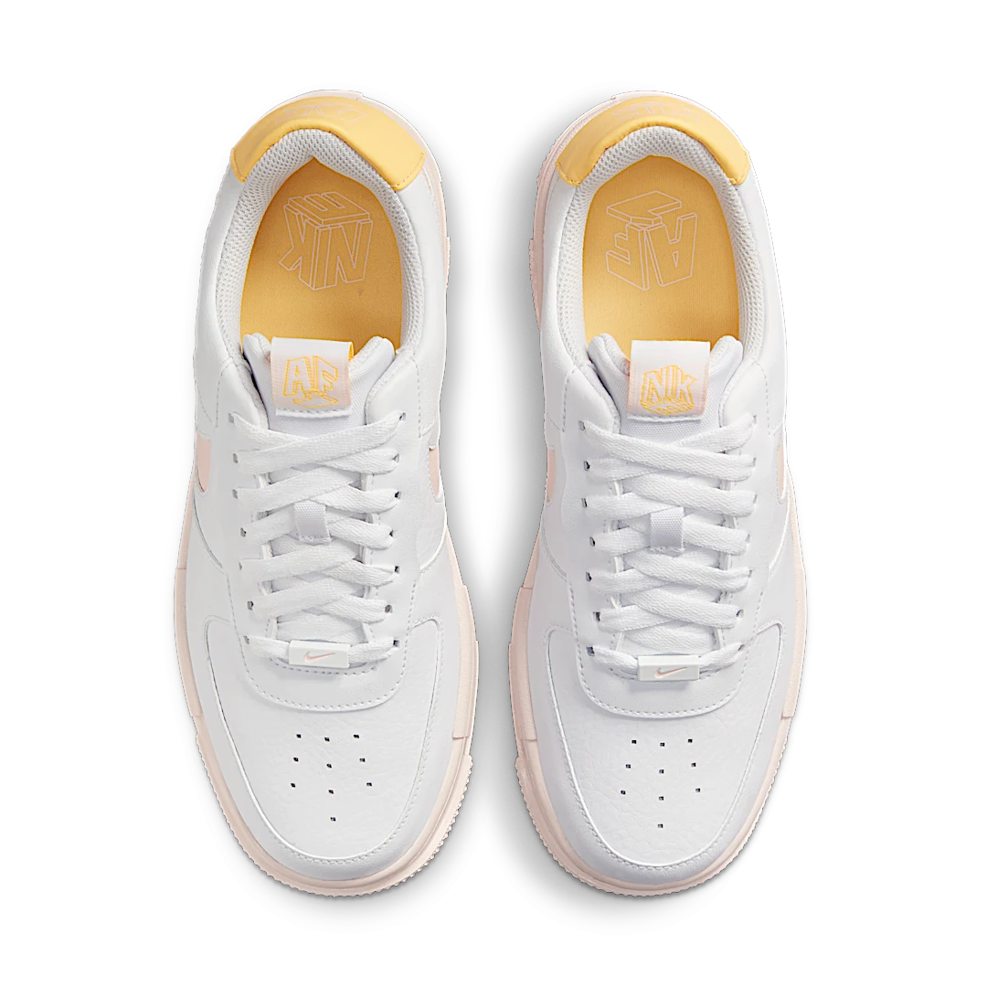 Nike Air Force 1 Pixel Arctic Orange, White/Arctic Orange-Sail-Orange Pearl (DM3054-100)