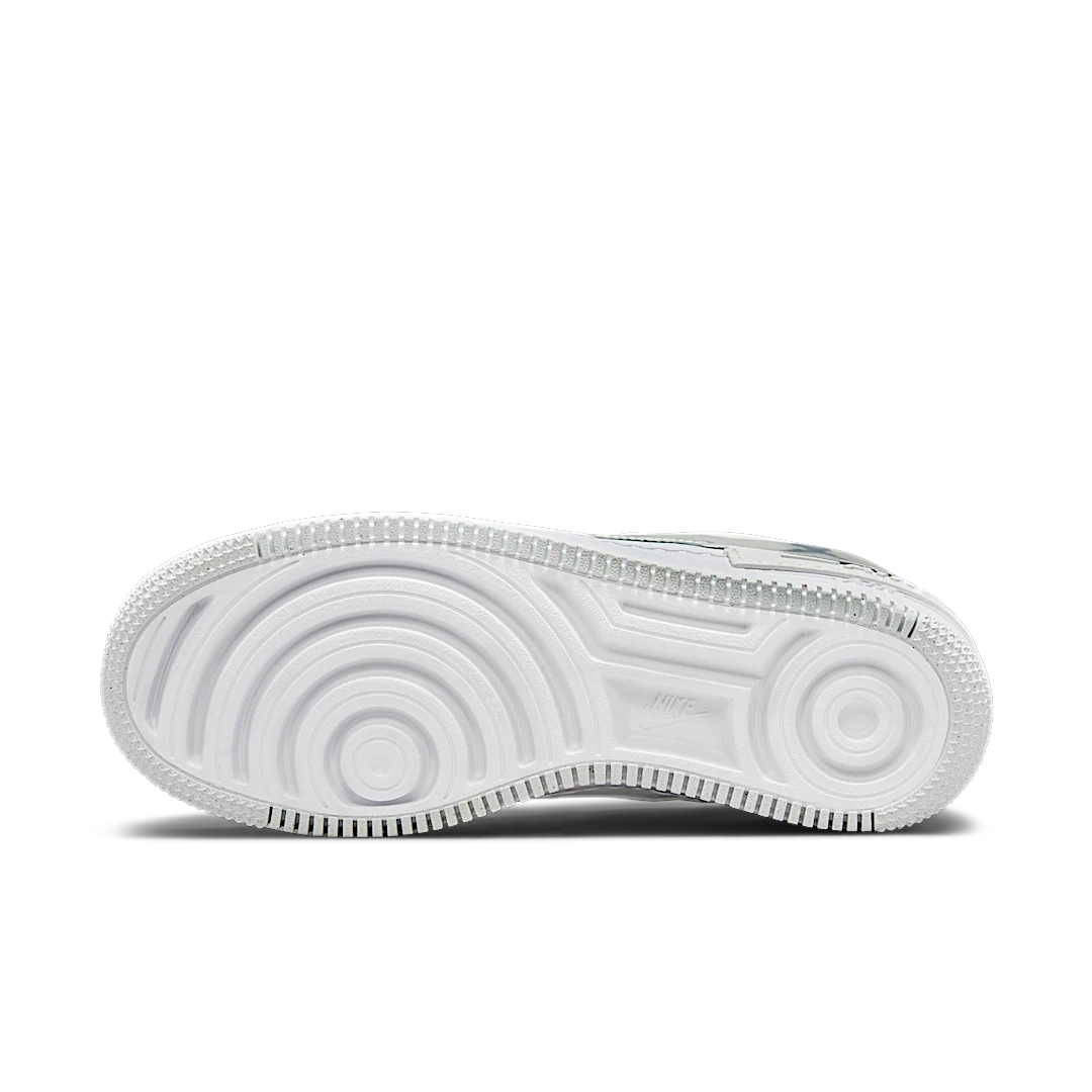 Nike Air Force 1 Shadow White Chrome, White/Chrome (DQ0837-100)