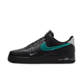 Nike Air Force 1 '07 Low Black Blue Lightning