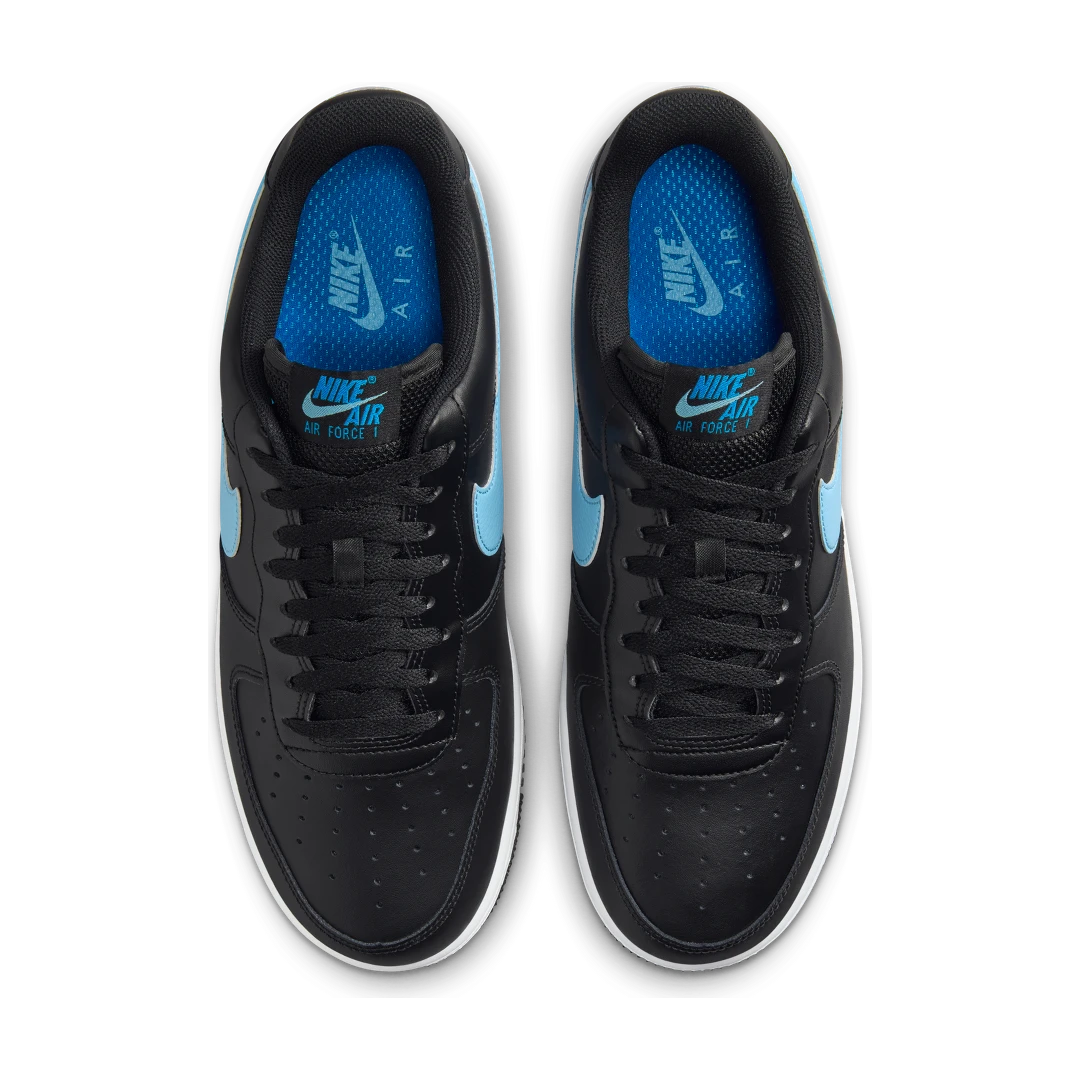 Nike Air Force 1 '07 Low Black University Blue, Black/University Blue (HF3839-001)