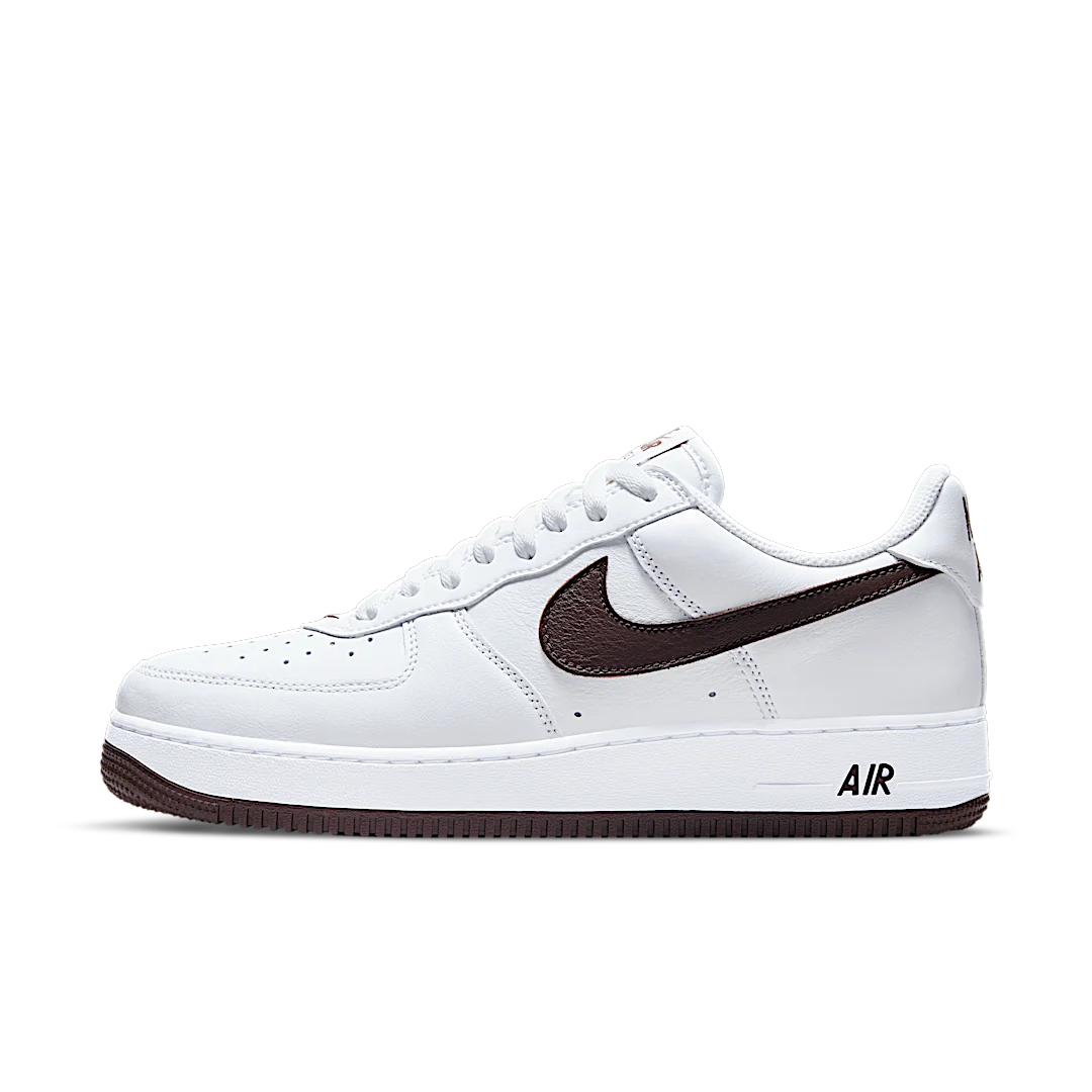 Nike Air Force 1 '07 Low Color of the Month White Chocolate (2022), White/Chocolate-Metallic Gold (DM0576-100)