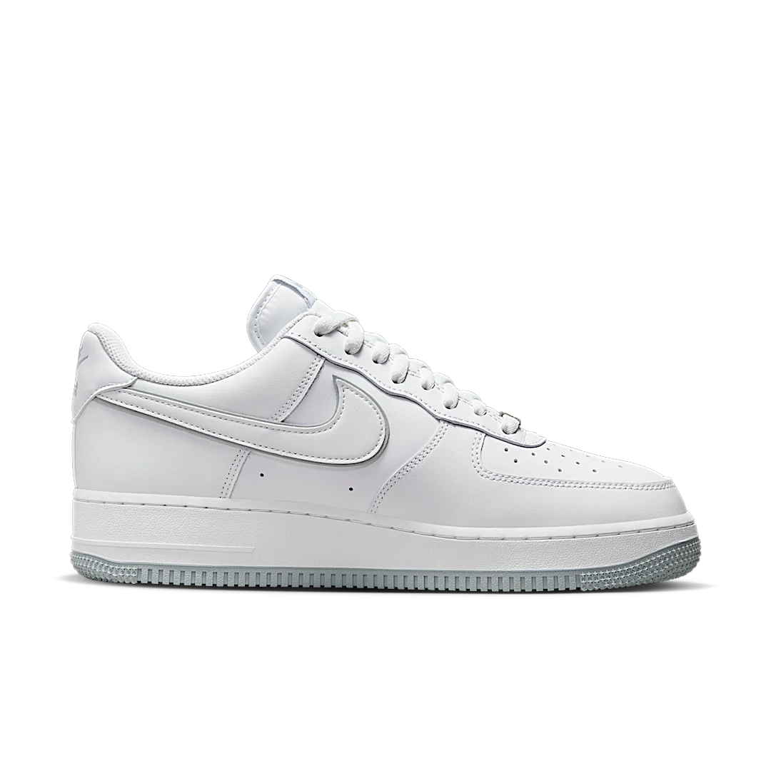 Nike Air Force 1 '07 Low White Wolf Grey Sole, White/White/Wolf Grey (DV0788-100)