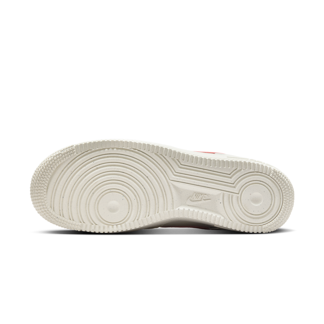 Nike Air Force 1 '07 Next Nature Sail Hot Lava, Sail/Hot Lava/Metallic Silver/Sail (DV3808-110)