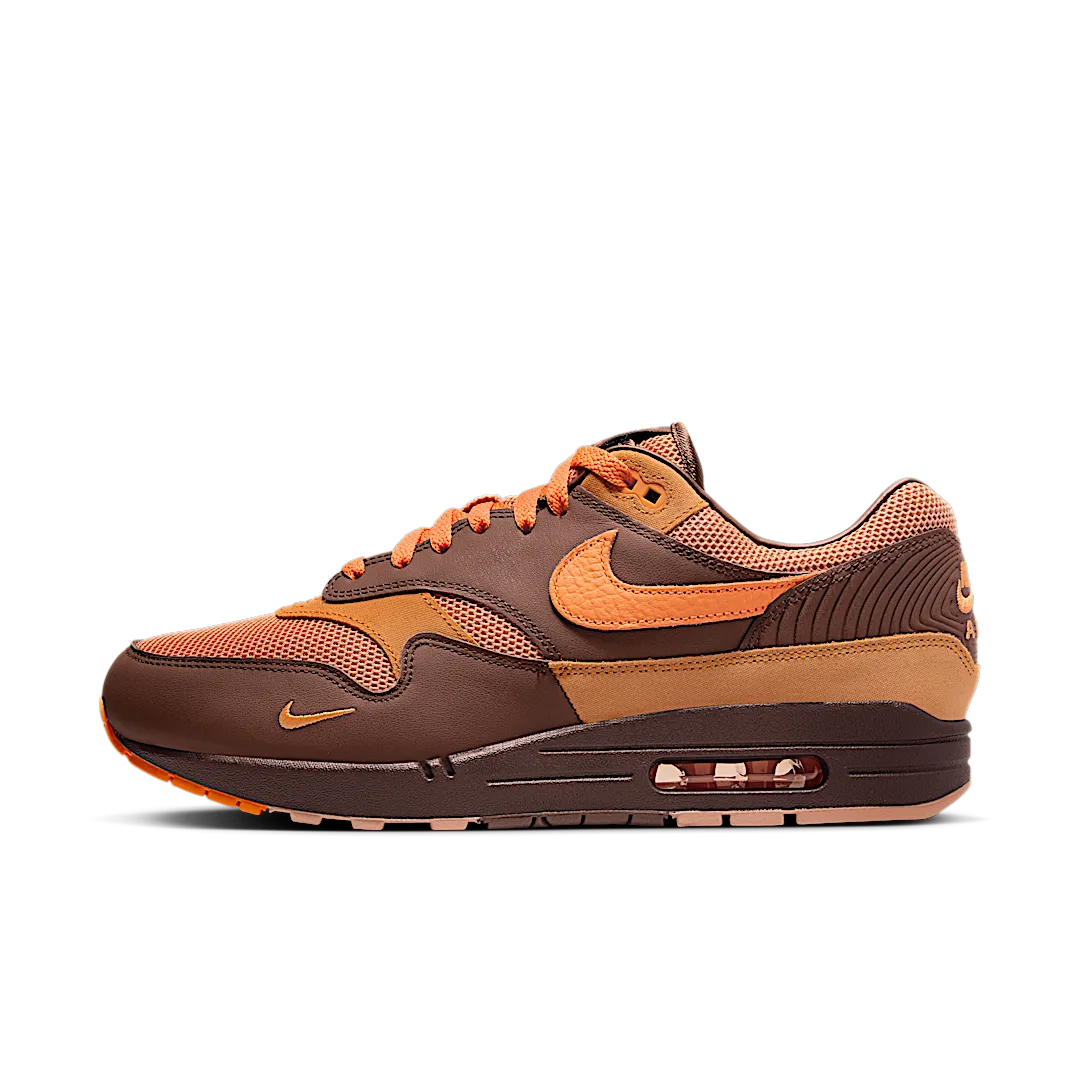 Nike Air Max 1 King’s Day, Cacao Wow/Bright Mandarin/Amber Brown/Monarch/Earth (HF7346-200)
