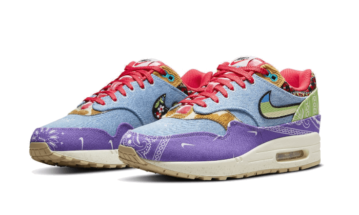 Nike Air Max 1 SP Concepts Far Out (Regular Box), Wild Violet/Multi-Color-Sail (DN1803-500)