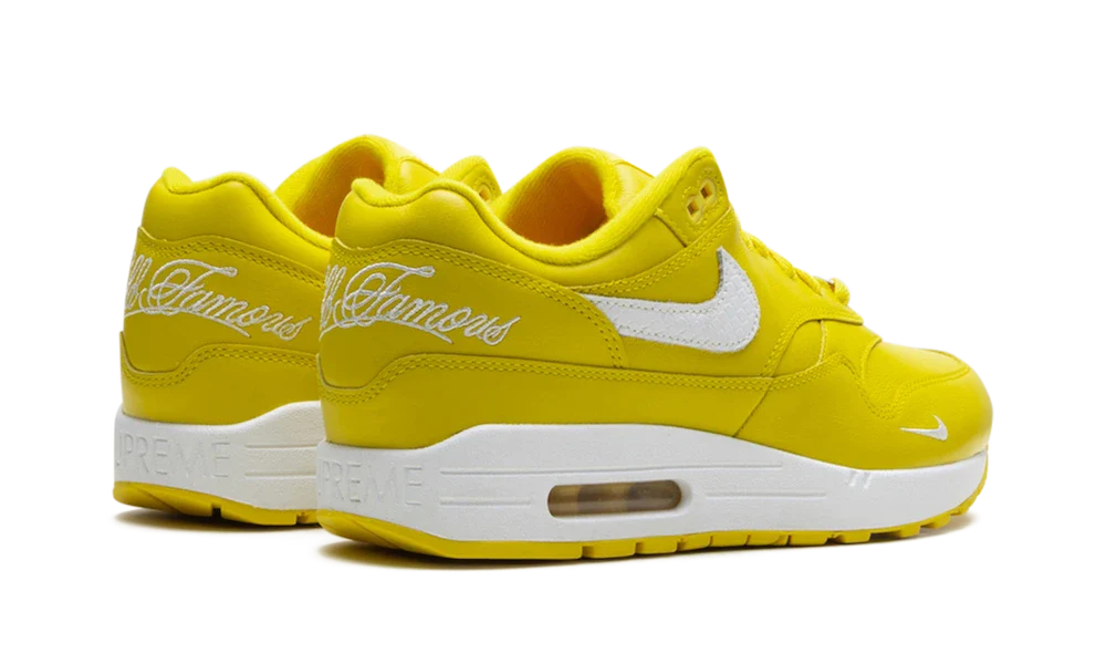 Nike Air Max 1 '87 SP Supreme Speed Yellow, Speed Yellow/White/Speed Yellow (HF8813-700)