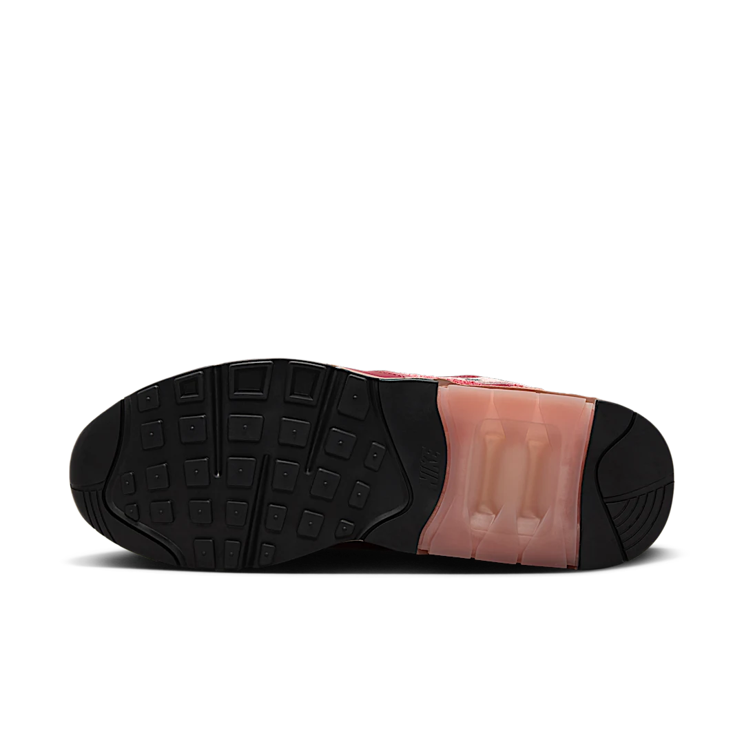 Nike Air Max 180 Apron Records Bloodline, Team Red/Fossil Rose/Pink Oxford (FZ3309-600)