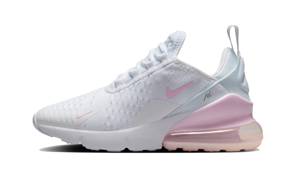 Nike Air Max 270 White Light Smoke Grey Pink Foam