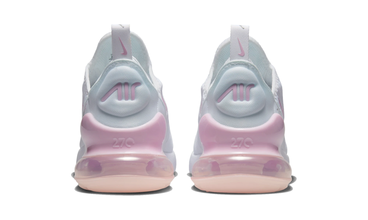 Nike Air Max 270 White Light Smoke Grey Pink Foam